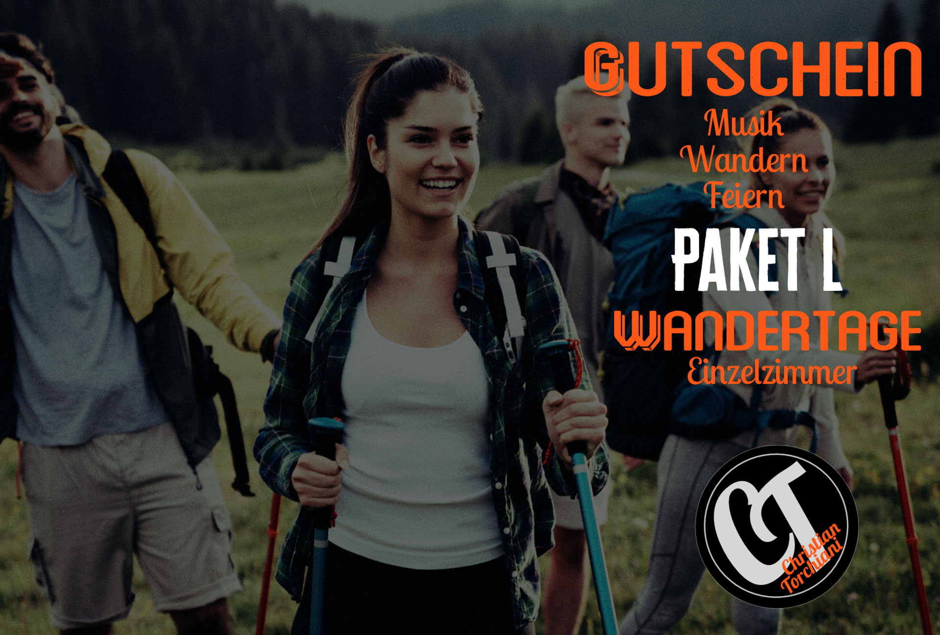 "Musik - Wandern - Feiern" Paket L - Einzelzimmer