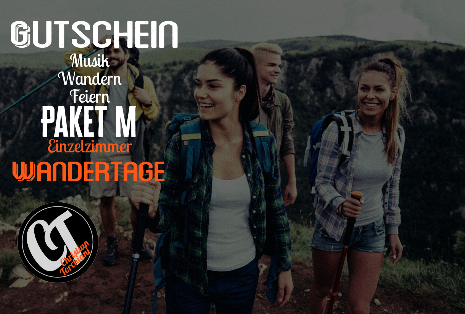 "Musik - Wandern - Feiern" Paket M - Einzelzimmer