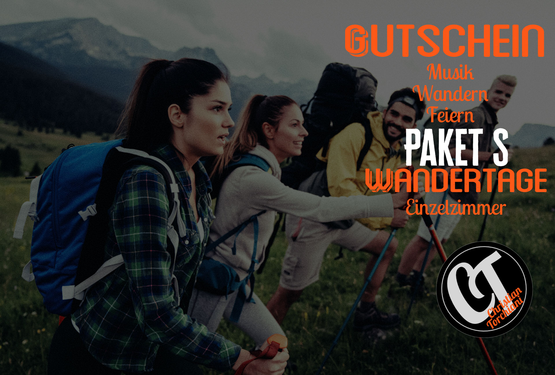 "Musik - Wandern - Feiern" Paket S - Einzelzimmer